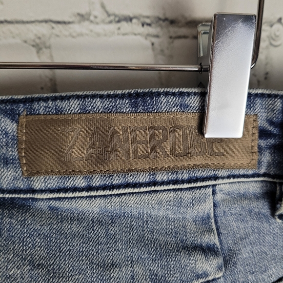 ZANEROBE | Joe Blow stone/acid wash denim skinny button fly jeans - Picture 2 of 10
